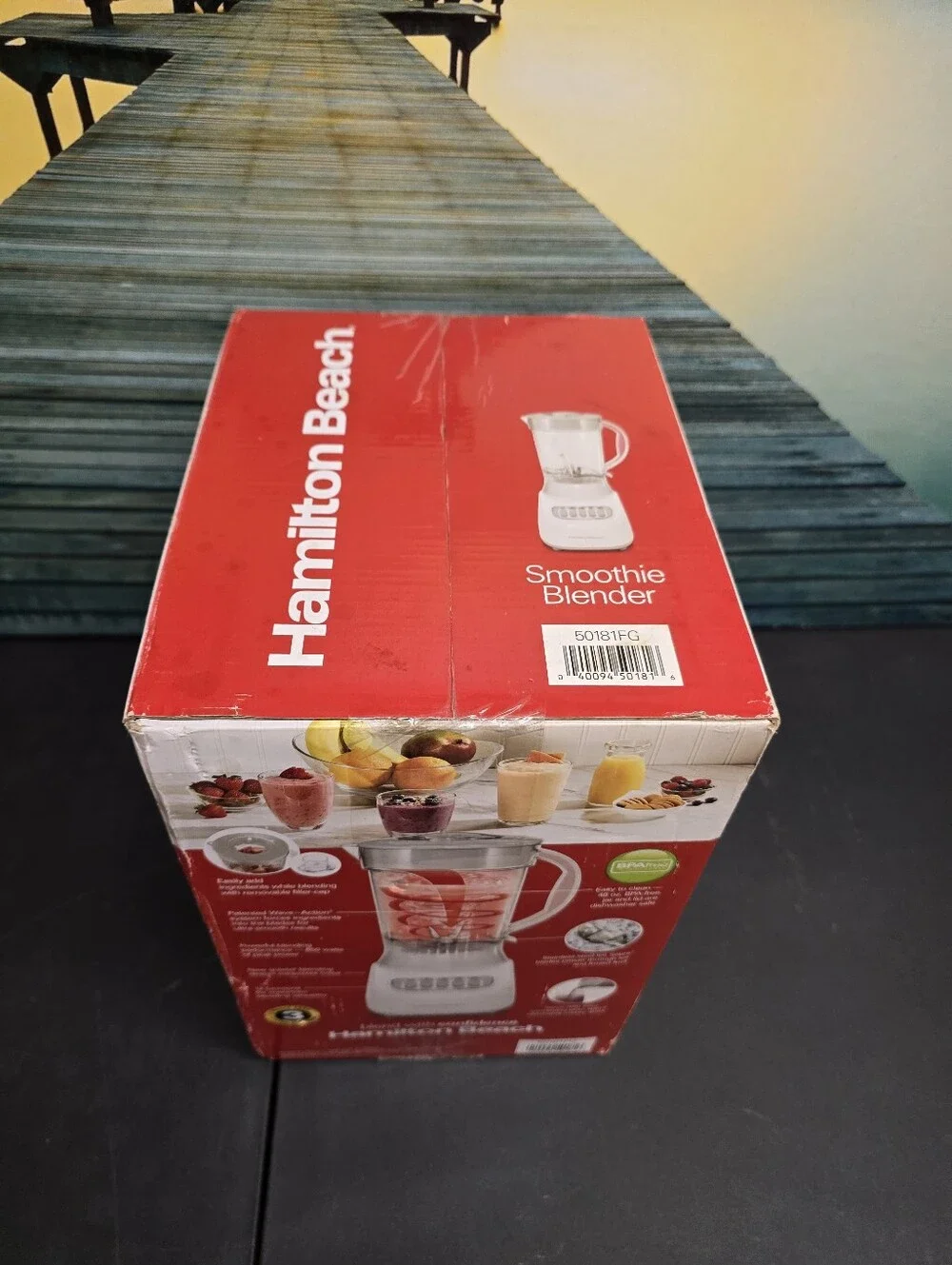 New Hamilton Beach White Smoothie Blender